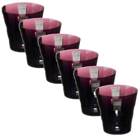 Ajka Crystal Retro Amethyst набор стаканов низких 270 мл аметист, Бордовый
Ajka Crystal Retro Amethyst набор стаканов низких 270 мл аметист, Бордовый
