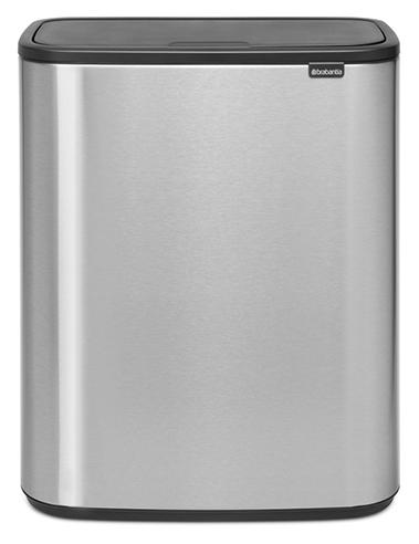Brabantia Touch Bin Bo Мусорный бак (60 л), Стальной матовый (FPP), Серебристый
Brabantia Touch Bin Bo Мусорный бак (60 л), Стальной матовый (FPP), Серебристый