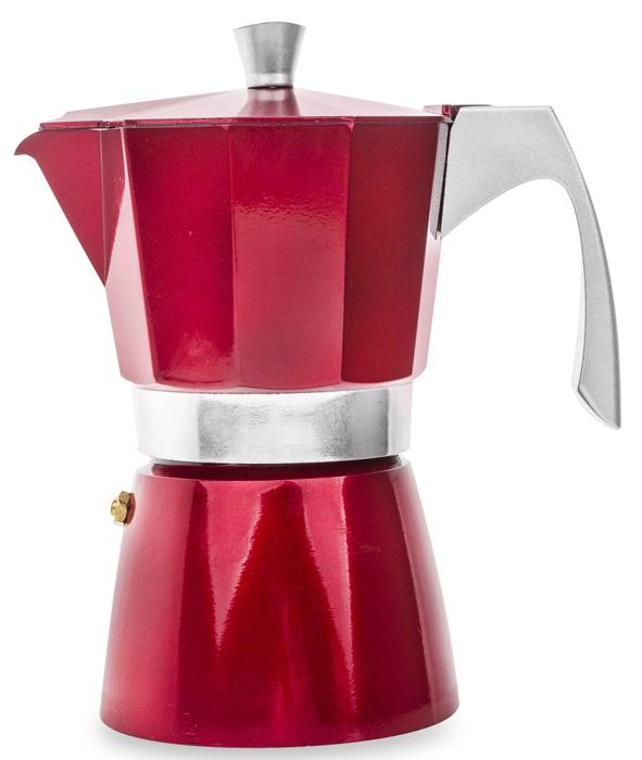 IBILI Evva Red Кофеварка гейзерная на 6 чашек, цвет красный, для всех типов плит, литой алюминий
IBILI Evva Red Кофеварка гейзерная на 6 чашек, цвет красный, для всех типов плит, литой алюминий