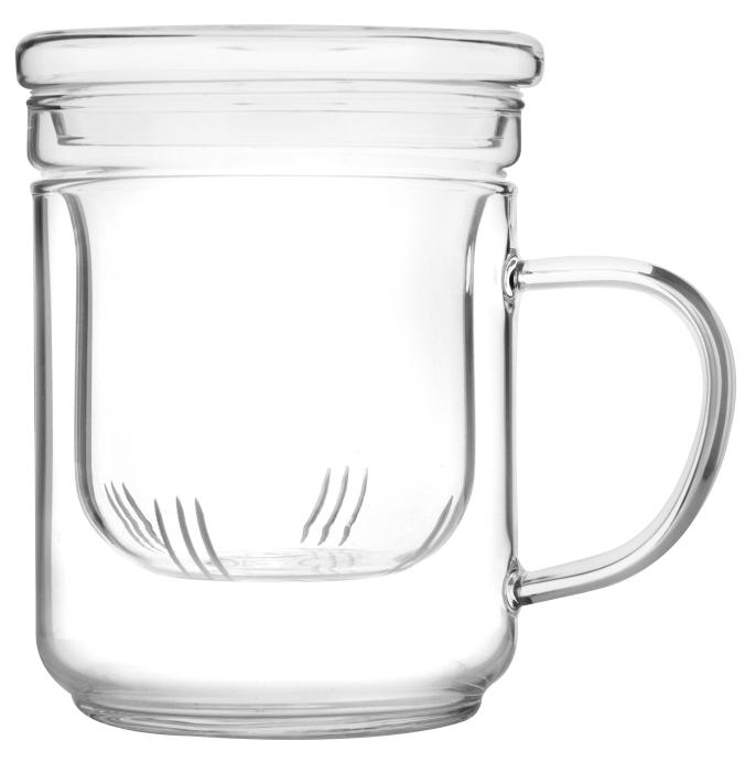 IBILI Coffee&Tea Кружка со съемным фильтром для заваривания чая 400 мл, Прозрачный
IBILI Coffee&Tea Кружка со съемным фильтром для заваривания чая 400 мл, Прозрачный