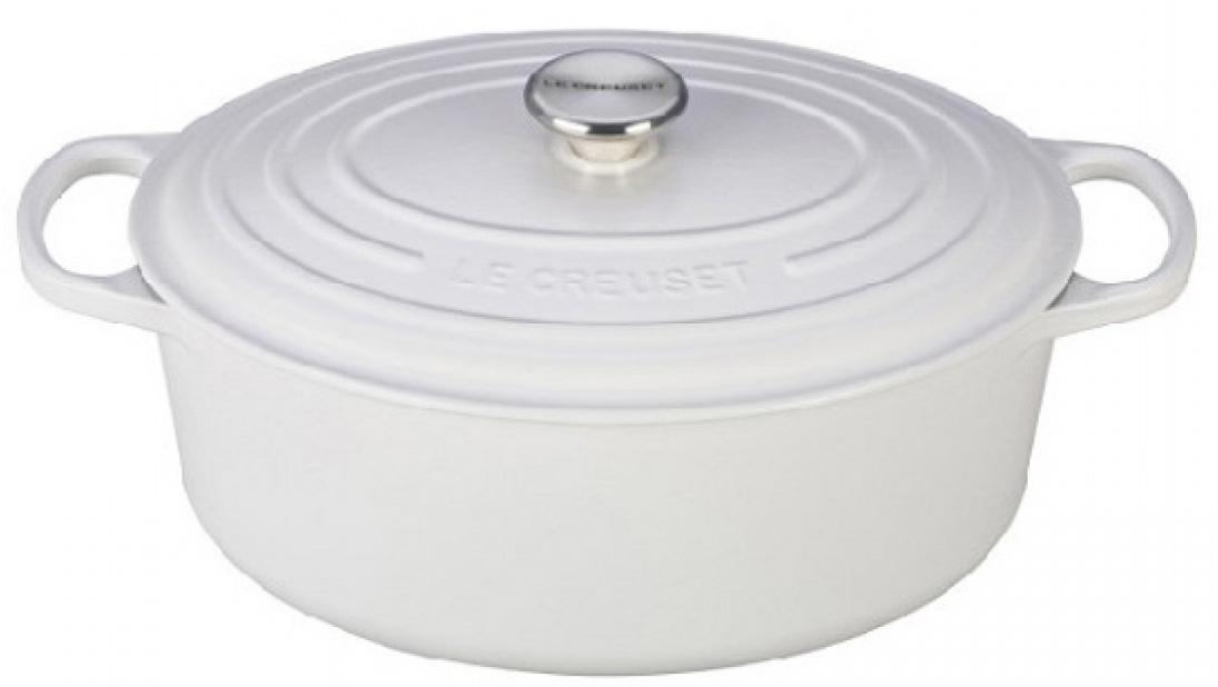 LE CREUSET Кастрюля овальная 27 см, эмалированный чугун, хлопчатобумажный, Белый
LE CREUSET Кастрюля овальная 27 см, эмалированный чугун, хлопчатобумажный, Белый