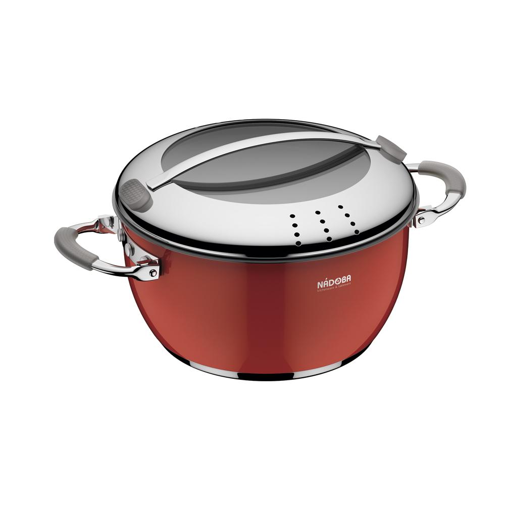 NADOBA Кастрюля со стеклянной крышкой, красная, 20 см/2,8 л, серия KVETUNKA, Красный
NADOBA Кастрюля со стеклянной крышкой, красная, 20 см/2,8 л, серия KVETUNKA, Красный