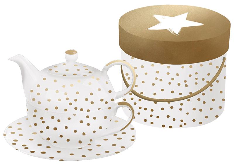Paperproducts Design Набор заварник+чашка+блюдце в подарочной упаковке The Star Money с настоящим золотом, Белый
Paperproducts Design Набор заварник+чашка+блюдце в подарочной упаковке The Star Money с настоящим золотом, Белый