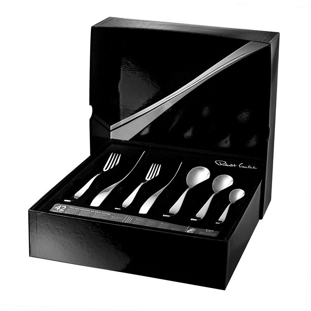 ROBERT WELCH Vista Bright Набор столовых приборов на 12 персон, 84 пр. VISBR1099V/84
ROBERT WELCH Vista Bright Набор столовых приборов на 12 персон, 84 пр. VISBR1099V/84