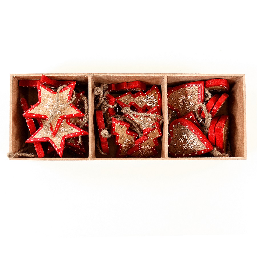 EnjoyMe Украшения подвесные stars/trees/hearts, деревянные, в подарочной коробке, 27 шт., Разноцветный
EnjoyMe Украшения подвесные stars/trees/hearts, деревянные, в подарочной коробке, 27 шт., Разноцветный
