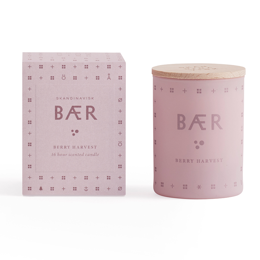 S K A N D I N A V I S K Свеча ароматическая baer с крышкой, 55 г, Розовый
S K A N D I N A V I S K Свеча ароматическая baer с крышкой, 55 г, Розовый