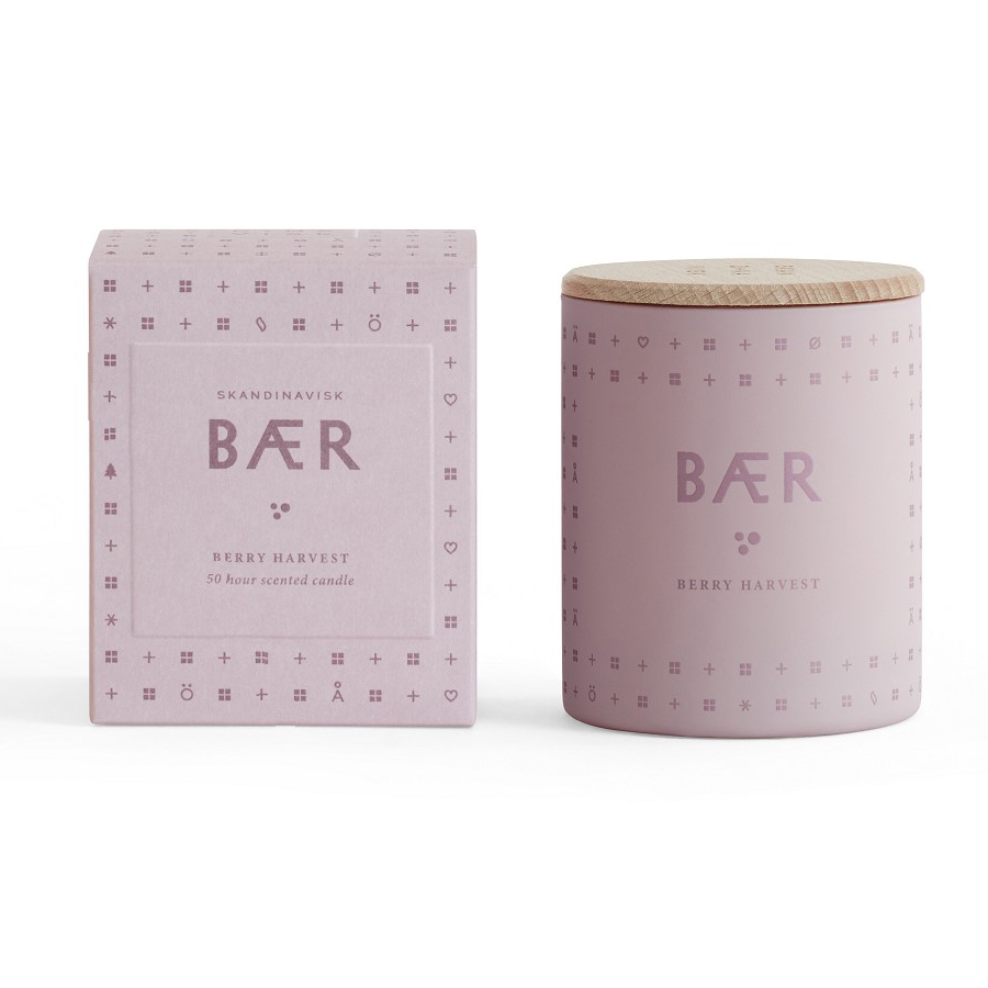 S K A N D I N A V I S K Свеча ароматическая baer с крышкой, 190 г, Розовый
S K A N D I N A V I S K Свеча ароматическая baer с крышкой, 190 г, Розовый