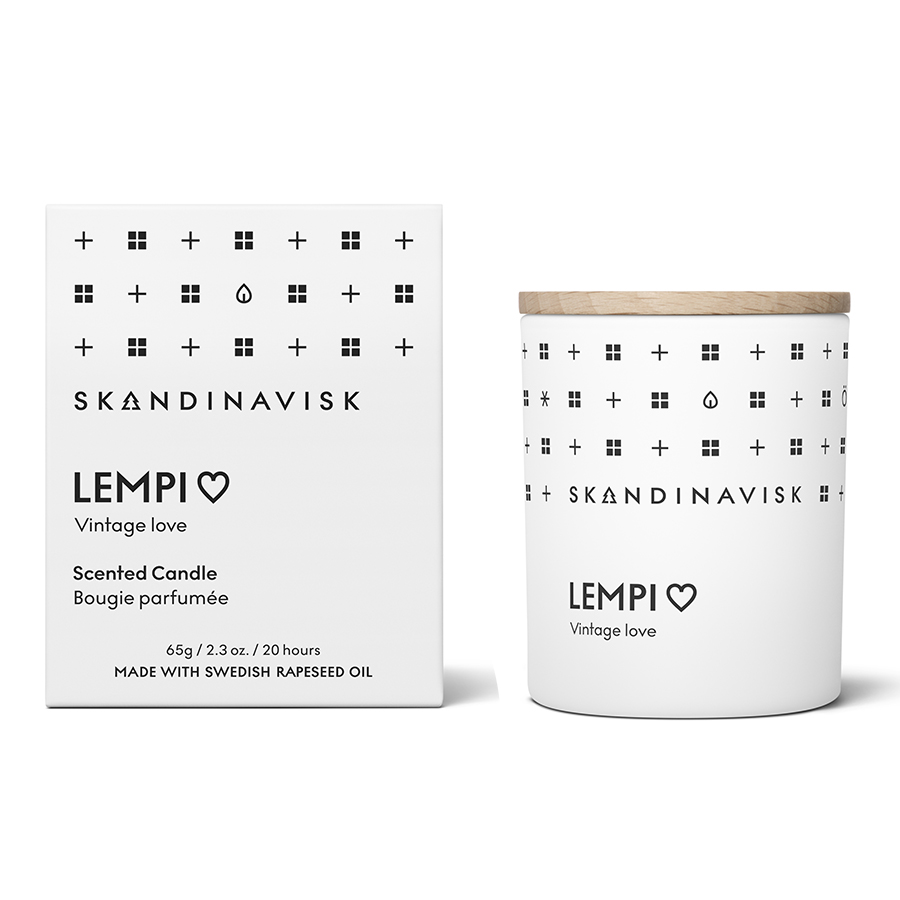S K A N D I N A V I S K Свеча ароматическая lempi с крышкой, 65 г (новая), Белый
S K A N D I N A V I S K Свеча ароматическая lempi с крышкой, 65 г (новая), Белый