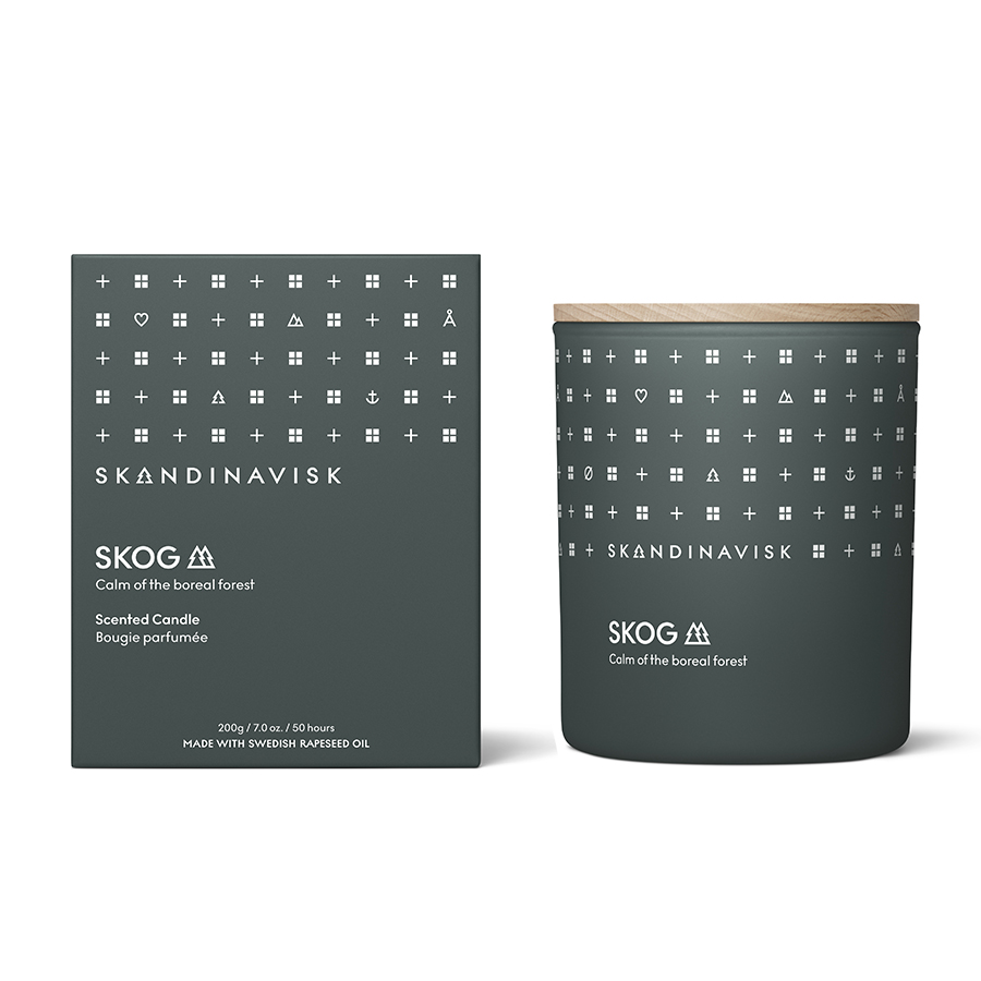 S K A N D I N A V I S K Свеча ароматическая skog с крышкой, 200 г (новая), Зеленый
S K A N D I N A V I S K Свеча ароматическая skog с крышкой, 200 г (новая), Зеленый