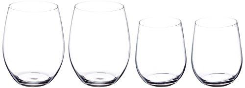 

Riedel "O" - Buy 4-Pay 3 Набор из 4 бокалов Viognier/Chardonney 320 + Cabernet/Merlot 620 мл мл бессвинцовый хрусталь 7414/50, Белый