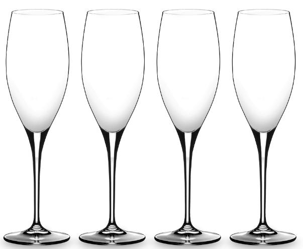 

Riedel Heart to Heart - Набор фужеров 4 шт. Champagne Glass 330 мл хрустальное стекло 5409/08, Белый