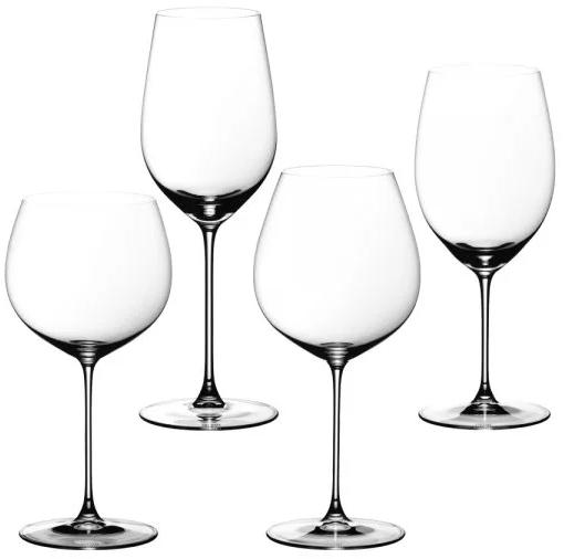 

Riedel Veritas - Набор фужеров 4 шт. Tasting set(6449/0, 6449/15, 6449/97, 6449/07) хрусталь 5449/47, Белый