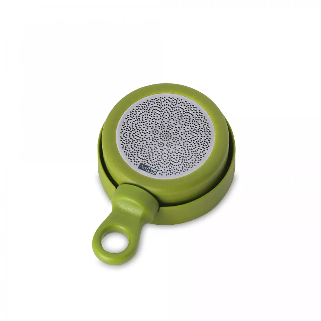 ADHOC Ситечко магнитное для заваривания чая, зеленое, MAGTEA, с подставкой для капель