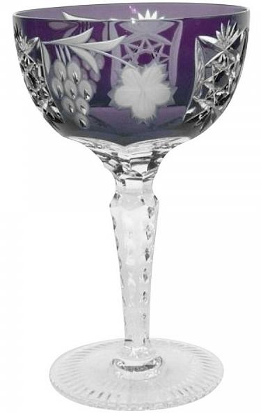 

Ajka Crystal Grape Amethyst фужер для шампанского 210 мл, Фиолетовый