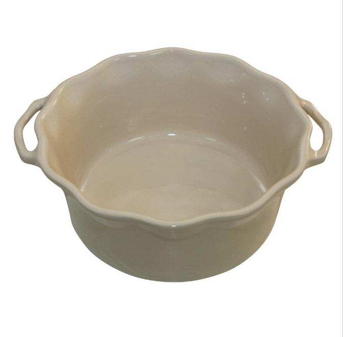

Appolia Форма для суфле 21 см DELICES CREAM 25х22х10см 2,2л, Кремовый