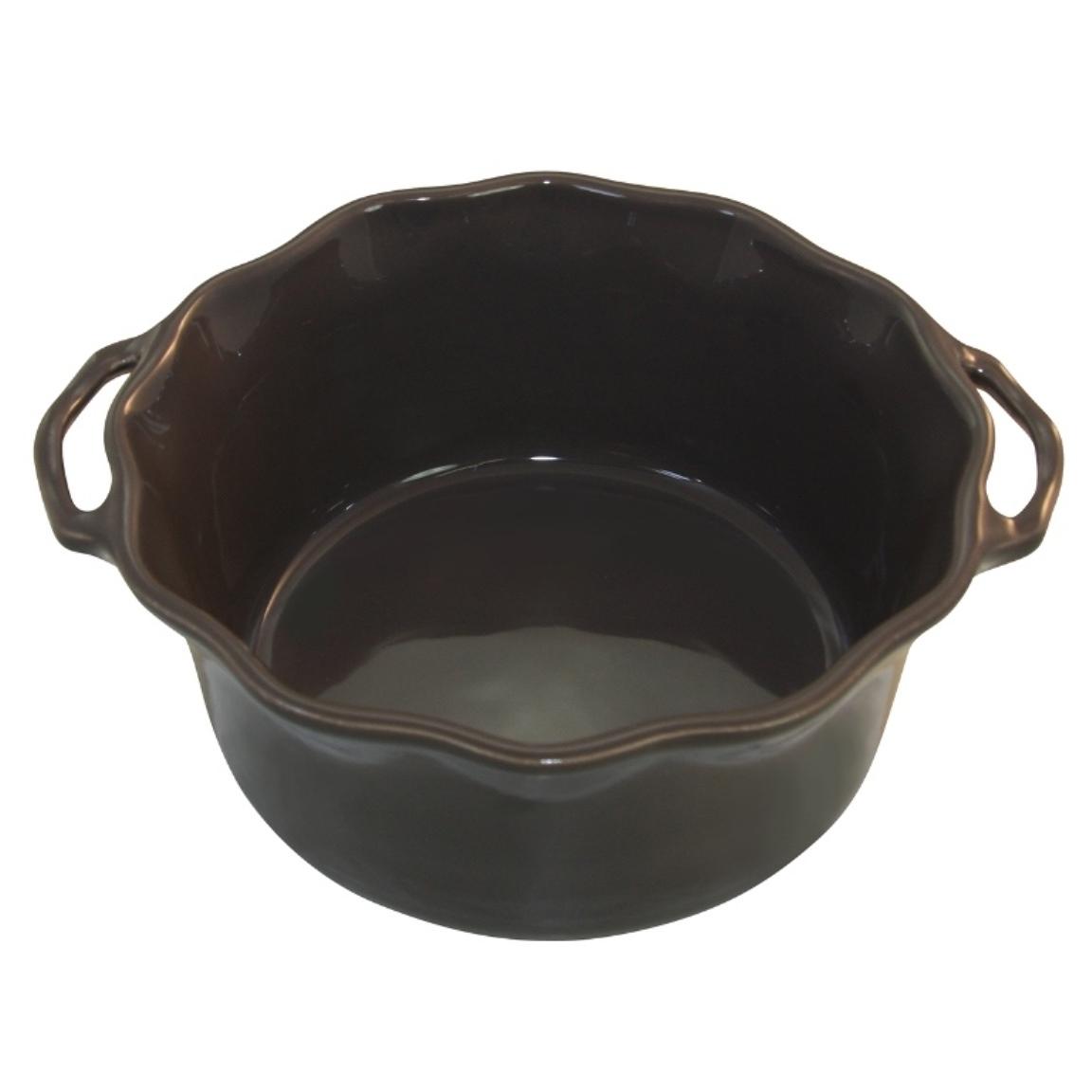 

Appolia Форма для суфле 21 см DELICES DARK GREY 25х22х10см 2,2л, Серый