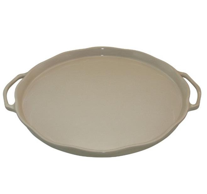 

Appolia Блюдо сервировочное 44 см DELICES CREAM 44х39х2,9см 2,3л, Кремовый