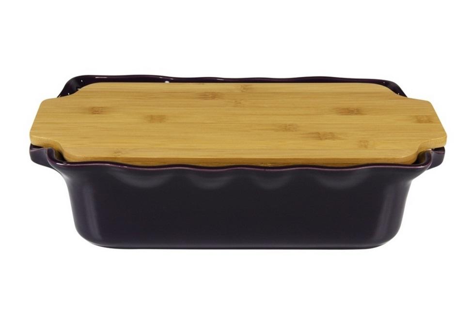 

Appolia Форма с доcкой прямоуг. Cook&Stock цвет баклажан 37,7х23,2х9,2см 3,7л, Фиолетовый