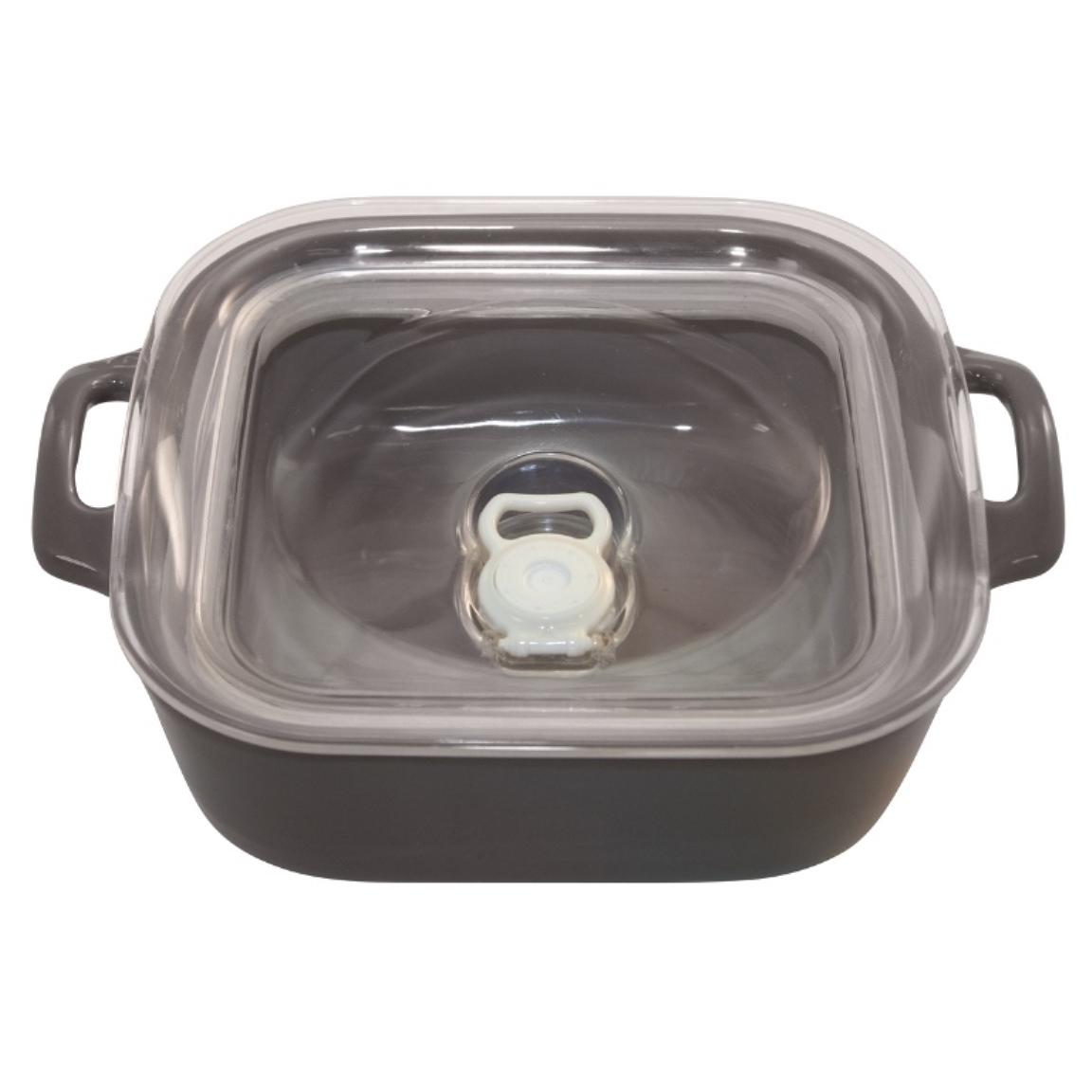 

Appolia Форма герметичная квадратная 21,5 см HARMONIE MID GREY 21,8х17,7х7,2см 1,1л, Серый