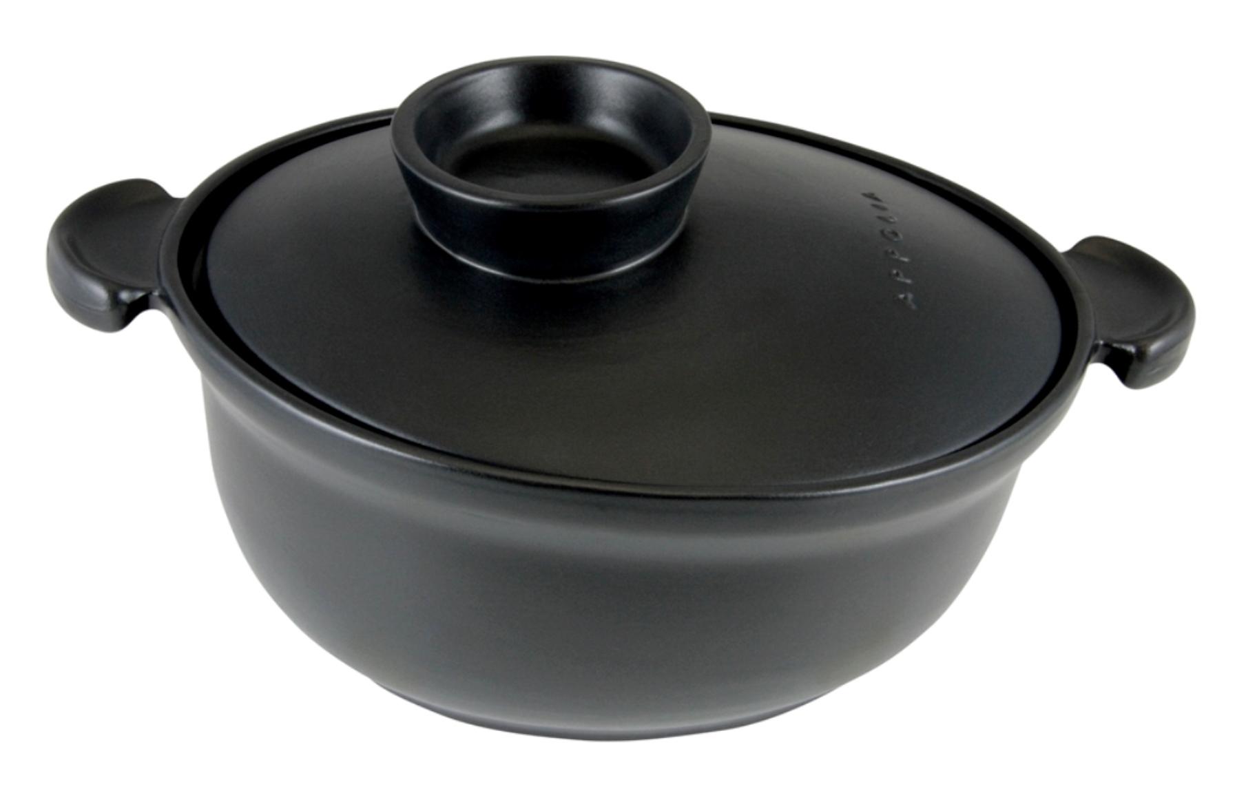 

Appolia Кастрюля овальная 6,3 л Terre&Flamme BLACK LID 45х30х22см 6,3л, Черный