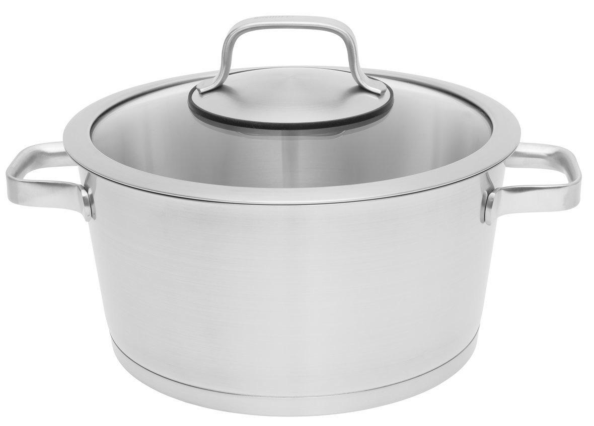 

Berghoff Manhattan Кастрюля с крышкой 28см 8л, Серебристый