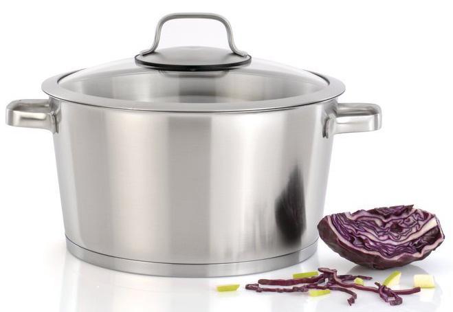 

Berghoff Manhattan Кастрюля с крышкой 28см 8,3л, Серебристый