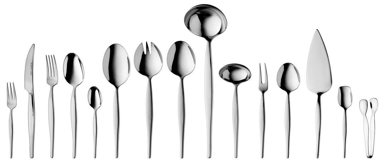 

Berghoff Finesse Набор столовых приборов (72 предмета / 12 персон), Серебристый