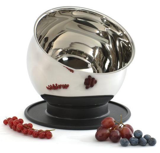 

Berghoff Zeno Миска стальная с крышкой-подставкой 24см 6,1л, Серебристый