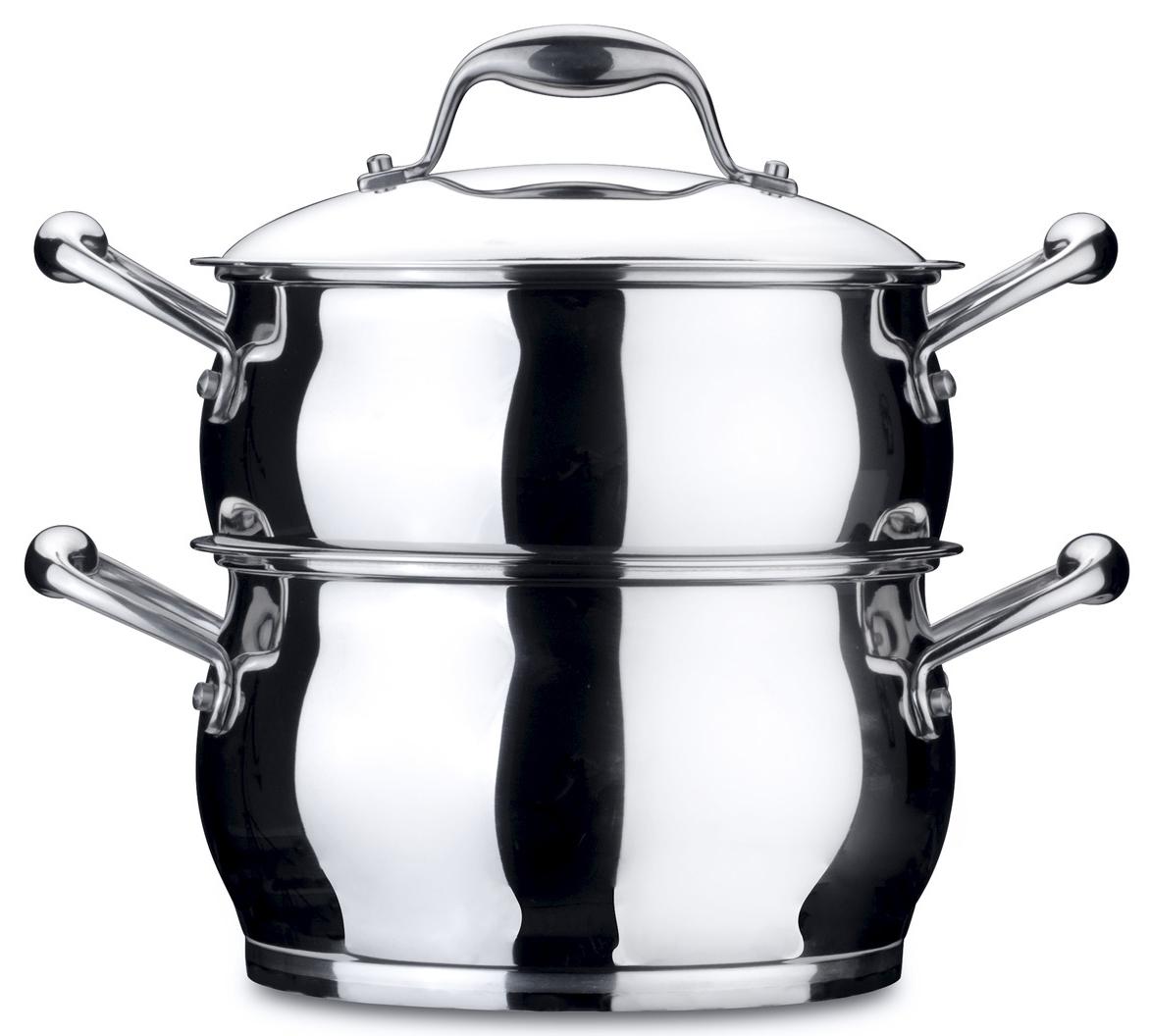 

Berghoff Zeno Пароварка с крышкой 20см 3,9л, Серебристый