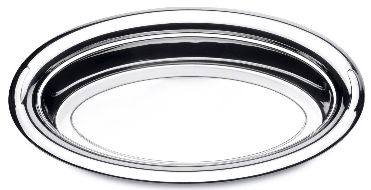 

Berghoff Straight Блюдо сервировочное овальное 400х255мм, Серебристый