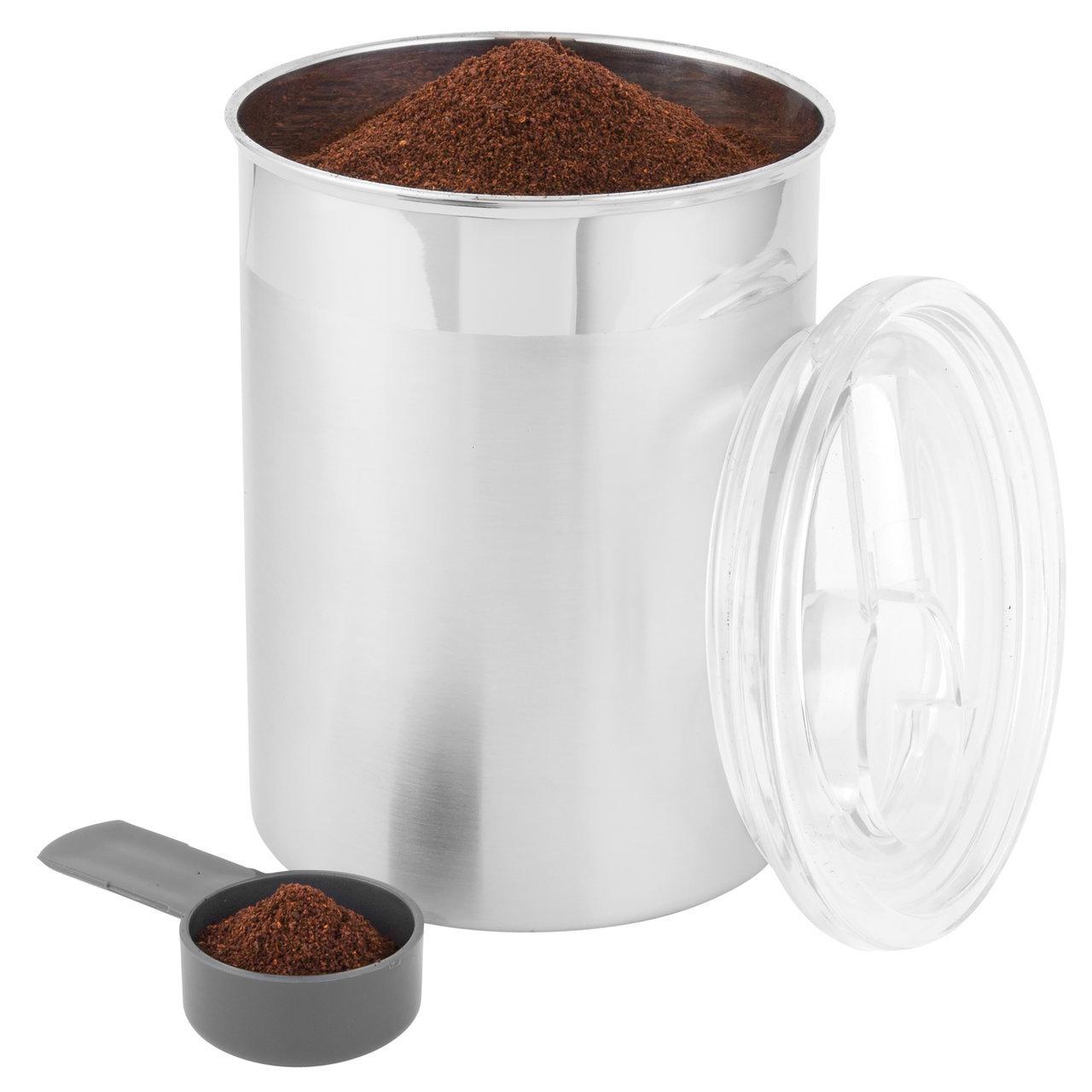 

Berghoff Eclipse Емкость для сыпучих продуктов с мерной ложкой 12*16см, Серый