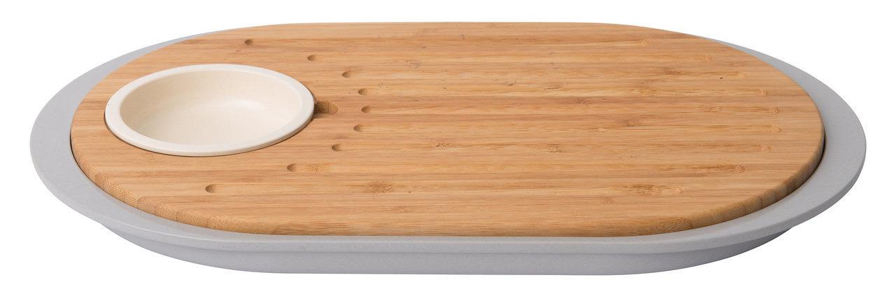 

Berghoff Leo Набор 2пр для острой закуски с разделочной доской-подносом 39*23*2,5см, Дерево