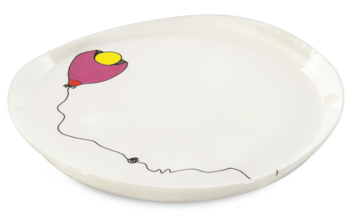 

Berghoff Eclipse ornament Набор 2пр тарелок круглых 28см, Белый