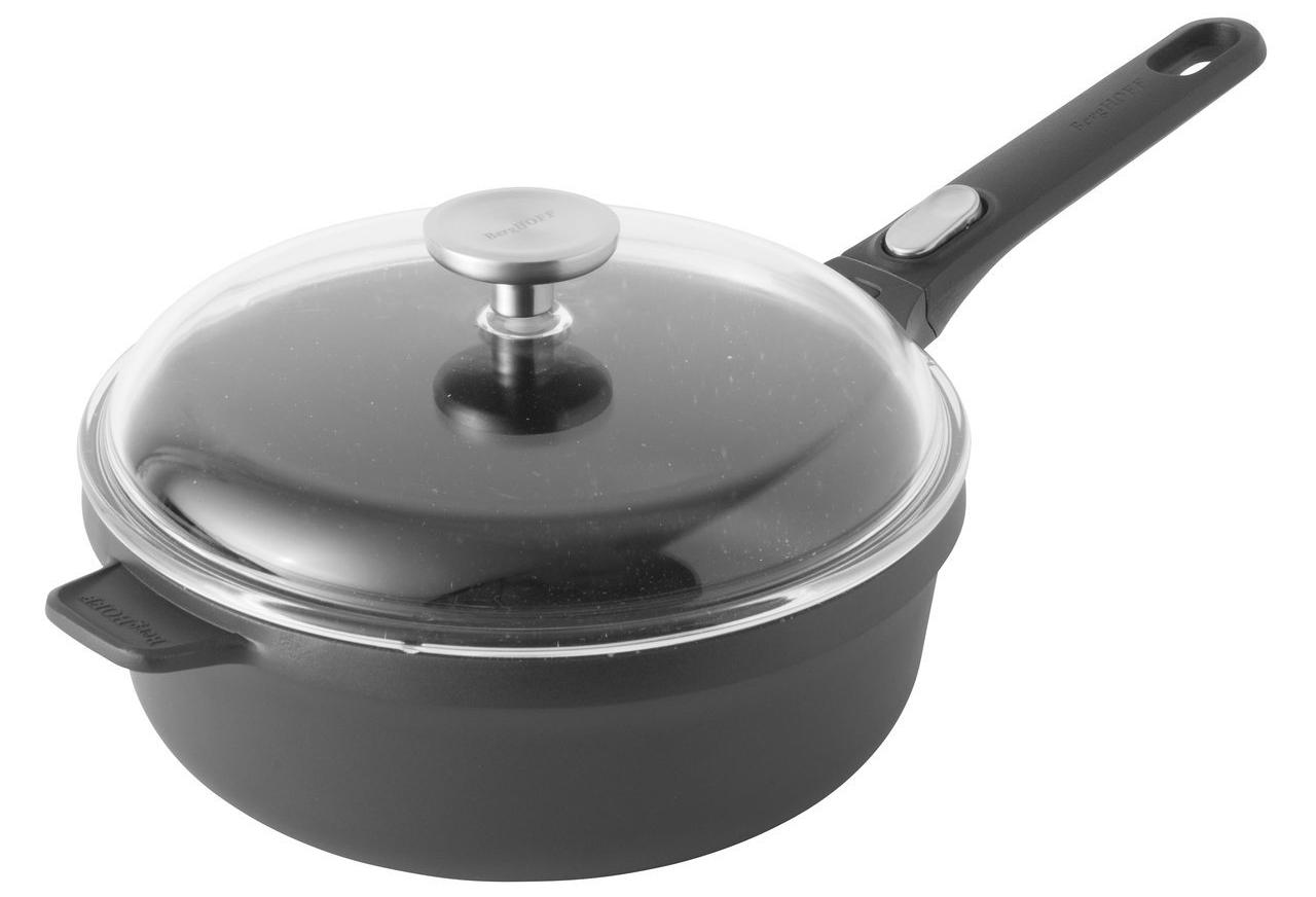 

Berghoff Gem Сотейник с крышкой 24см 3,2л, Черный