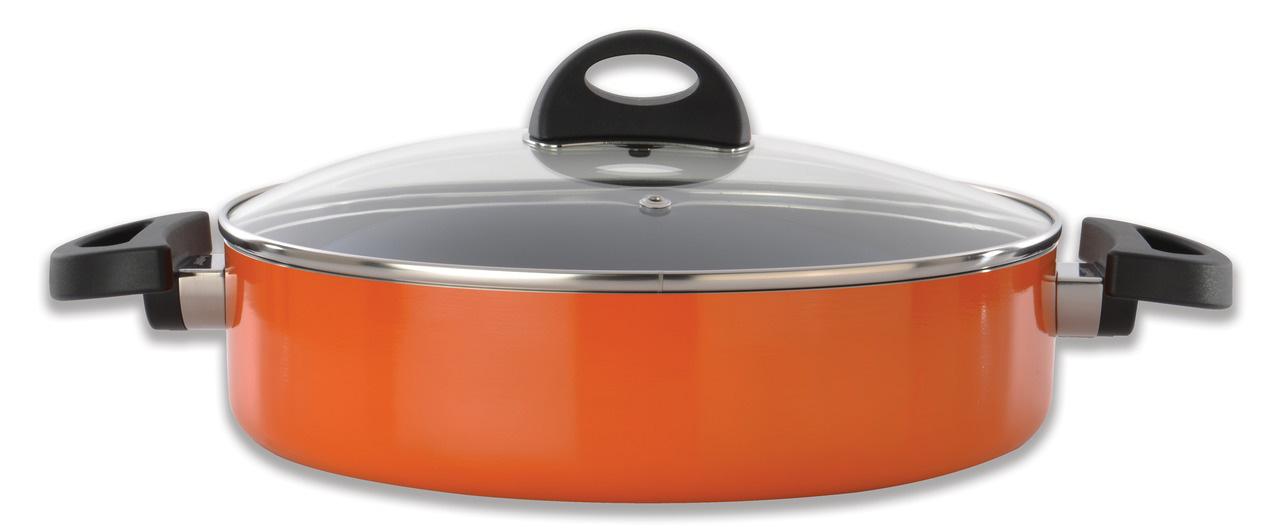

Berghoff Eclipse Сотейник с двумя ручками 26см 3,2л оранжевый