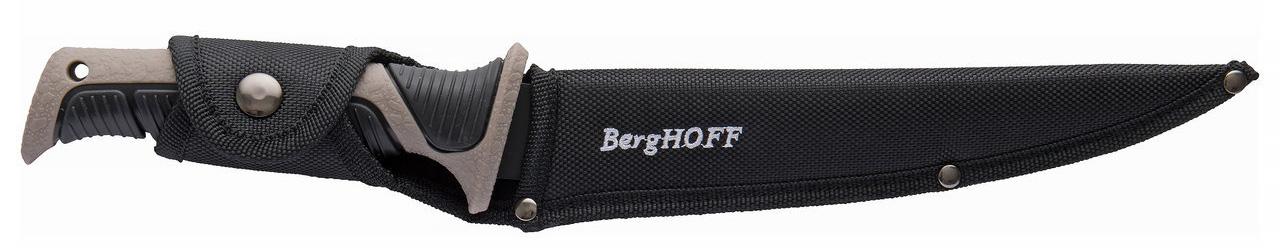 

Berghoff Everslice Клиновидный гибкий филеровочный нож 23см, Черный