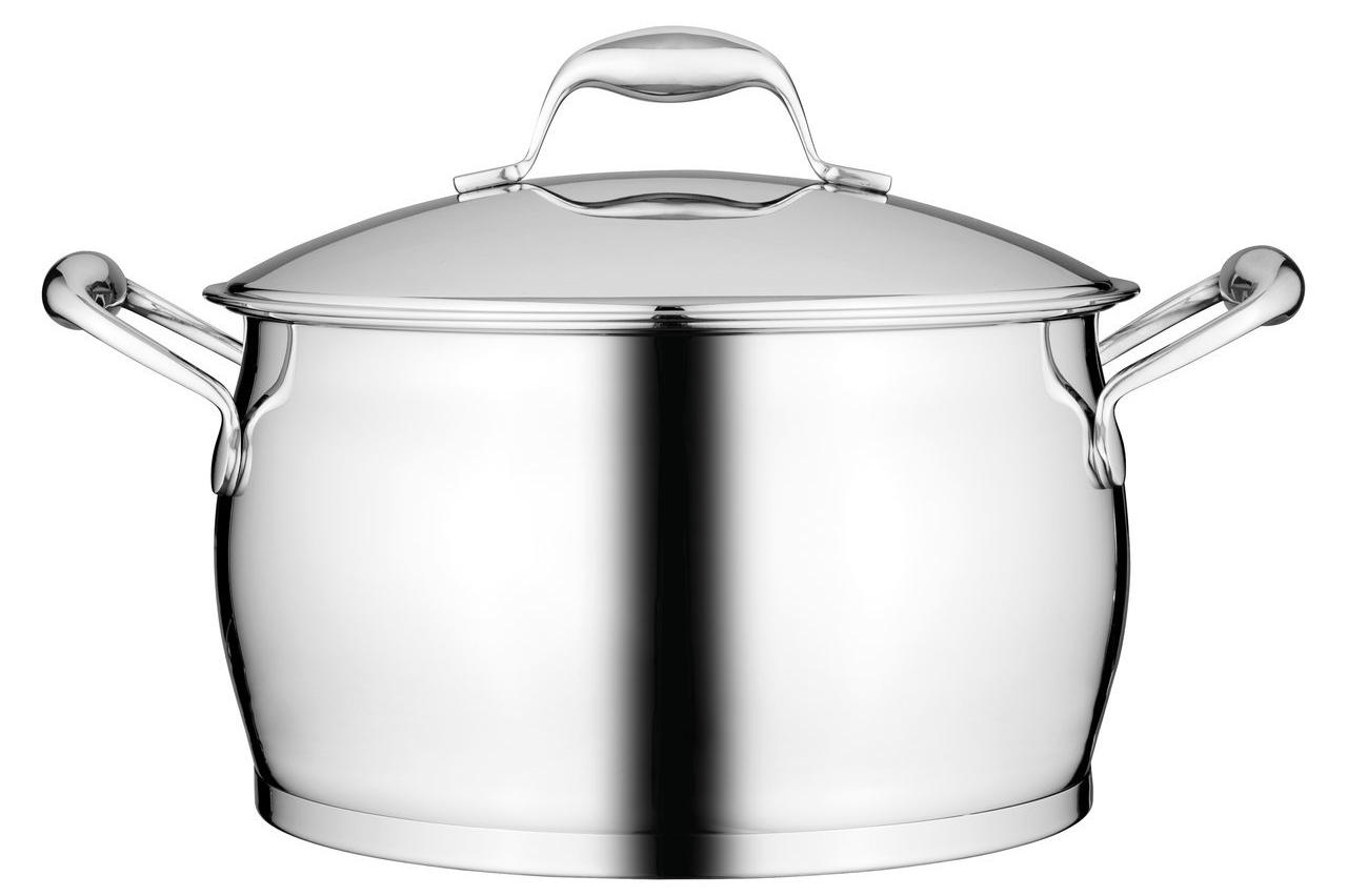 

Berghoff Essentials Zeno Кастрюля с крышкой 6,4л 24см, Серебристый