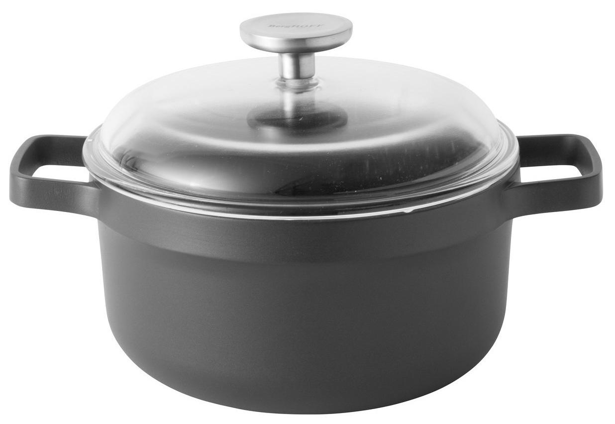 

Berghoff Gem Кастрюля с крышкой 20см 2,8л, Черный