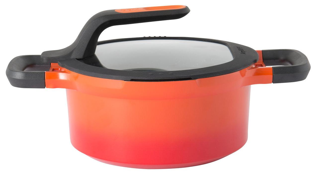 

Berghoff Gem red Кастрюля с крышкой 20см 2,8л, Оранжевый