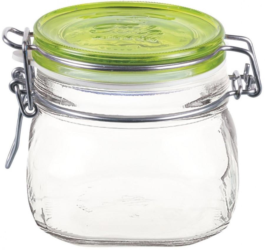 

Bormioli Rocco Fido Jar Herm Verde банка для хранения, 500 мл, Зеленый