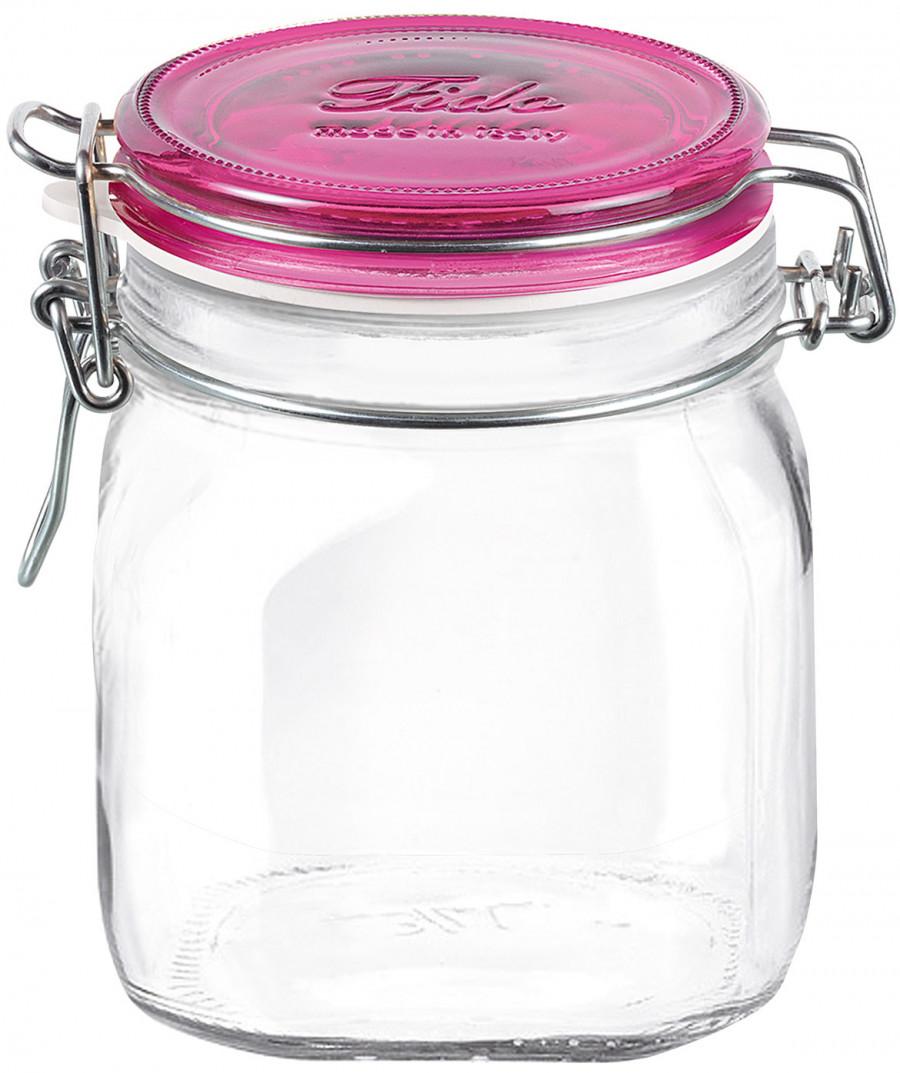 

Bormioli Rocco Fido Jar Herm Rosa Fucsia банка для хранения, 750 мл, Фуксия