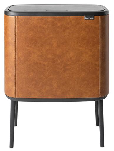 

Brabantia Touch Bin Bo Мусорный бак (11 л + 23 л), Коньячный, Коричневый