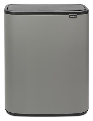 

Brabantia Touch Bin Bo Мусорный бак (60 л), Минерально-серый