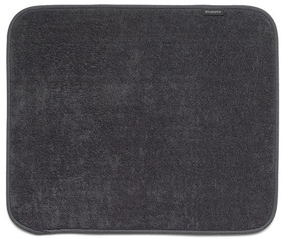 

Brabantia Коврик из микрофибры для сушки посуды (47x40 см), Черный
