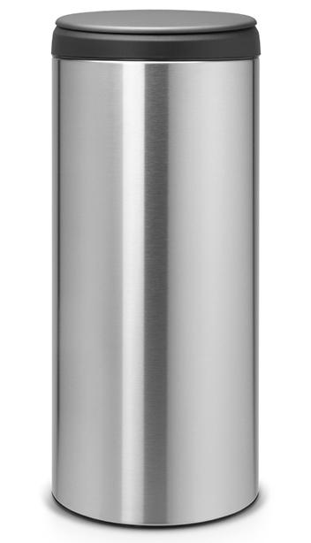 

Brabantia FlipBin Мусорный бак (30 л), Стальной матовый (FPP), Серебристый