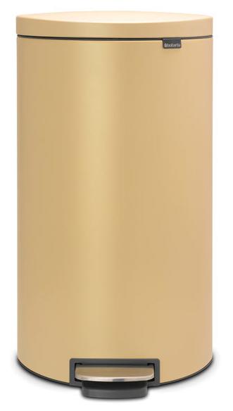 

Brabantia FlatBack+ Мусорный бак (30 л), Минерально-золотой, Бежевый