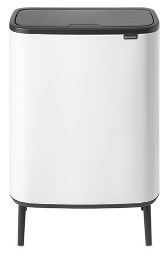 

Brabantia Touch Bin Bo Hi Мусорный бак (2 х 30 л), Белый
