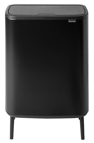 

Brabantia Touch Bin Bo Hi Мусорный бак (60 л), Черный матовый