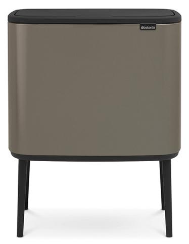 

Brabantia Touch Bin Bo Мусорный бак (36 л), Платиновый, Серый