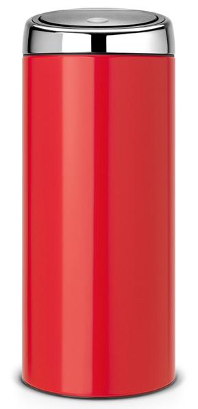 

Brabantia Touch Bin Мусорный бак (30 л), Пламенно–красный, Красный